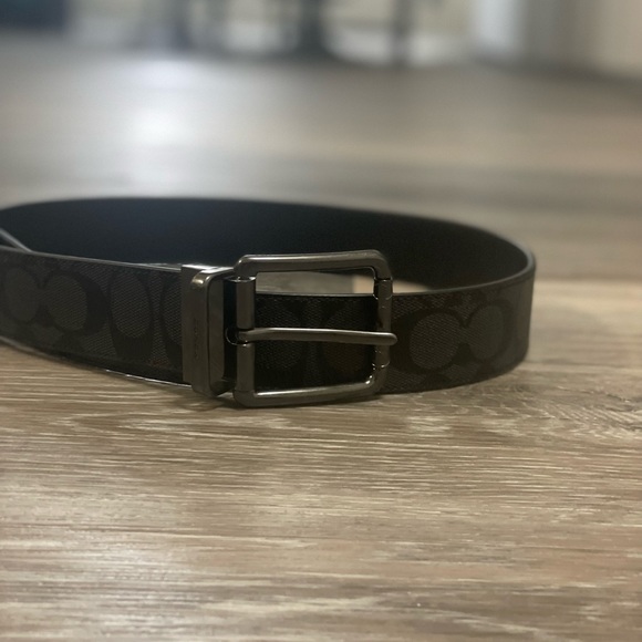 Men’s Coach Reversible Belt 38” - Picture 3 of 11